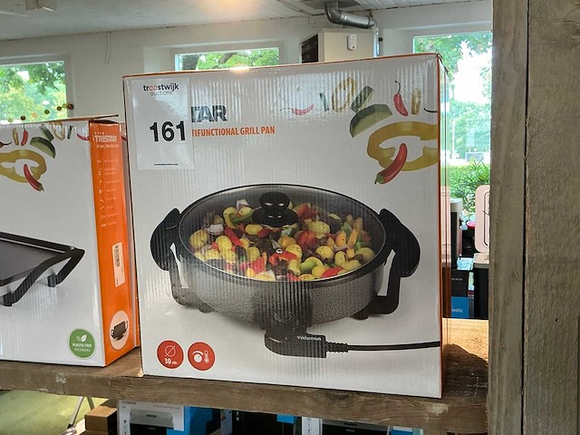 Tristar pz-2963 grillpan ø30cm (2x) - afbeelding 1 van  3