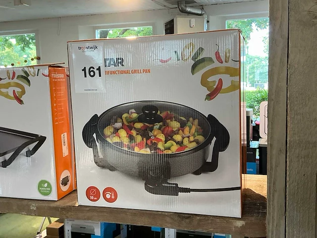 Tristar pz-2963 grillpan ø30cm (2x) - afbeelding 1 van  3