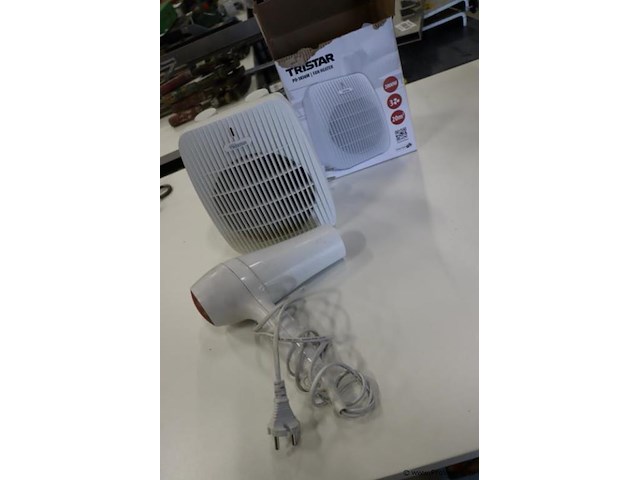 Tristar ventilatorkachel pd-3836w & föhn - afbeelding 1 van  5