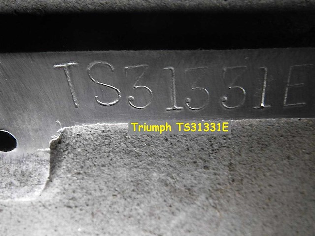 Triumph engine block ts31331e | original british classic sports car engine - afbeelding 4 van  4