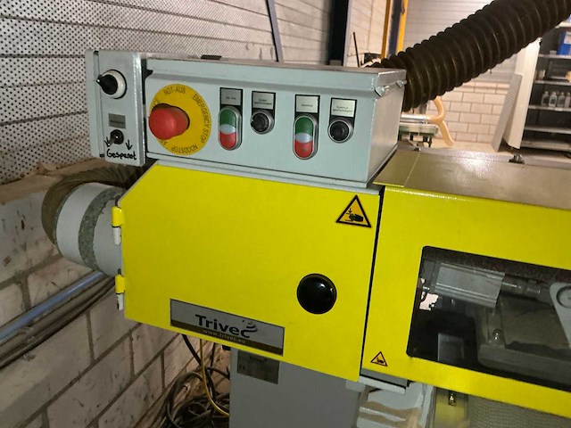 Trivec cross cutter trv 400cc bandschuurmachine - afbeelding 3 van  9