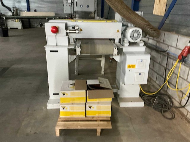 Trivec cross cutter trv 400cc bandschuurmachine - afbeelding 7 van  9