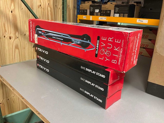 Trivio / steadyrack vloerstandaard en muurbeugel (3x) - afbeelding 1 van  3