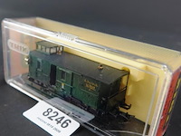 Trix beiers bagage- en conducteurswagen (packwagen) van de königlich bayerische staatseisenbahnen (k.bay.sts.b.) - afbeelding 1 van  3