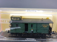 Trix beiers bagage- en conducteurswagen (packwagen) van de königlich bayerische staatseisenbahnen (k.bay.sts.b.) - afbeelding 2 van  3