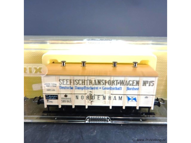 Trix duitse viskoelwagen (seefischtransportwagen) - afbeelding 2 van  3