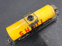 Trix express h0 2078 shell ketelwagen met remmershuis - afbeelding 3 van  5