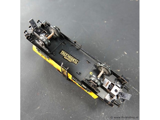 Trix express h0 2078 shell ketelwagen met remmershuis - afbeelding 5 van  5