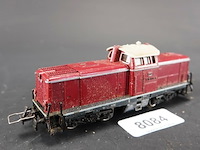 Trix express h0 diesellocomotief (type v 100 1009) van de deutsche bundesbahn (db) - afbeelding 1 van  5