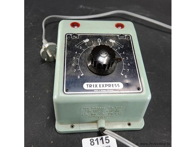 Trix express transformator (typ 5599) - afbeelding 2 van  4