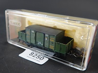 Trix gesloten goederenwagen (een zogenaamde kolonialwarenwagen) van de beierse staatsspoorwegen (k.bay.sts.b.) - afbeelding 1 van  3