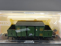 Trix gesloten goederenwagen (een zogenaamde kolonialwarenwagen) van de beierse staatsspoorwegen (k.bay.sts.b.) - afbeelding 2 van  3