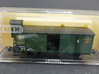 Trix goederenwagen (type gm) met remmershuis van de königlich bayerische staatsbahn (k.bay.sts.b.) - afbeelding 2 van  3