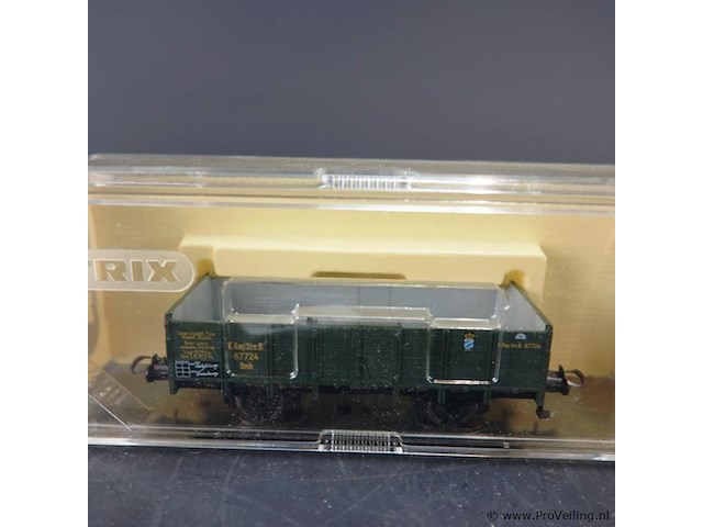 Trix open goederenwagen (middelbordwagen) van de königlich bayerische staats-bahn (k.bay.sts.b.) - afbeelding 2 van  3