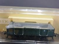 Trix open goederenwagon (hoogbordwagen) van de belgische spoorwegen (nmbs/sncb) - afbeelding 2 van  3