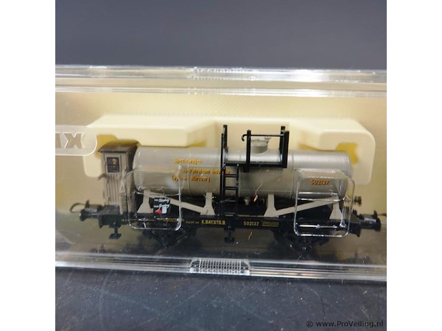 Trix twee-assige ketelwagen van de koninklijk beierse staatsspoorwegen (k.bay.sts.b.) - afbeelding 2 van  3