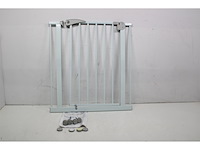 Trixie 39451 hondenhek, metaal, 75-85 x 76 cm wit - afbeelding 3 van  3