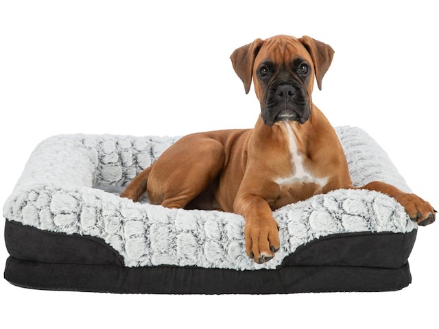 Trixie vital hondenmand lino zwart/grijs - afbeelding 1 van  4