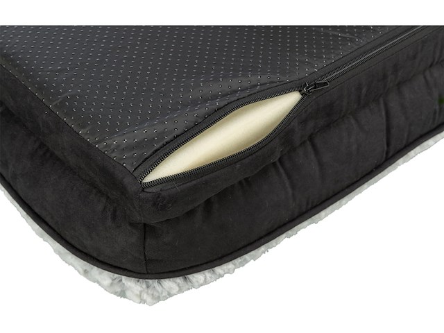 Trixie vital hondenmand lino zwart/grijs - afbeelding 3 van  4