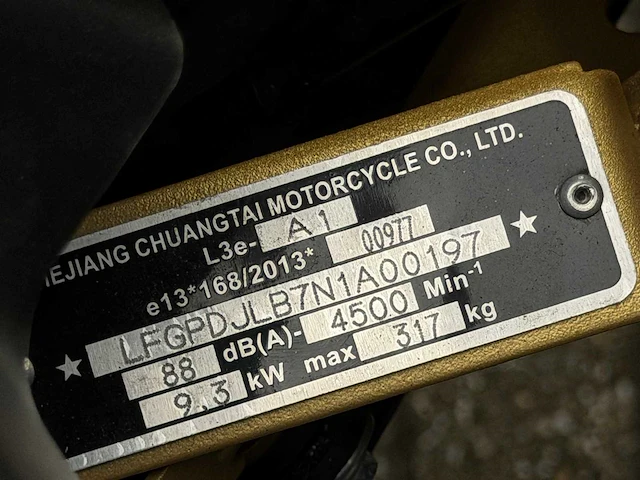 Trmotor - gp-1 - motorcycle - afbeelding 16 van  16