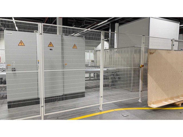 Troax smart fix guard systems 25m1 machine beveiligings hekwerk met toegangsdeuren - afbeelding 9 van  17