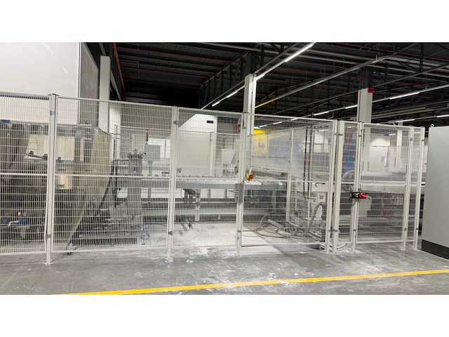 Troax smart fix guard systems 25m1 machine beveiligings hekwerk met toegangsdeuren - afbeelding 1 van  17