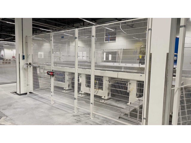 Troax smart fix guard systems 25m1 machine beveiligings hekwerk met toegangsdeuren - afbeelding 15 van  17