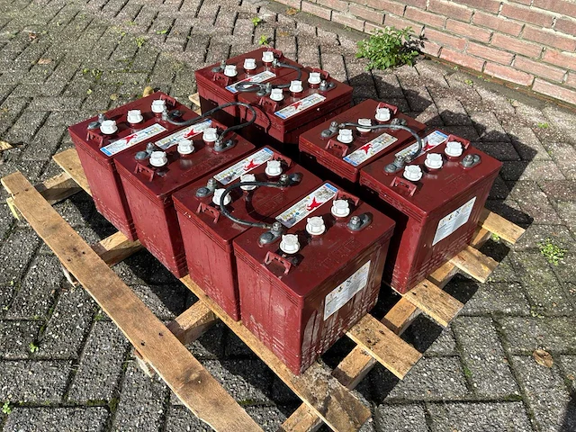 Trojan golfkar accu pakket 6v (8x) - afbeelding 2 van  6