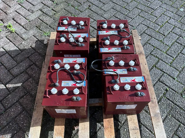 Trojan golfkar accu pakket 6v (8x) - afbeelding 4 van  6