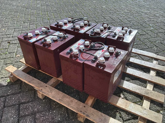 Trojan golfkar accu pakket 6v (8x) - afbeelding 5 van  6