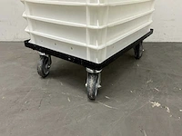 Trolley met 28 deegkratten - afbeelding 3 van  4