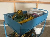 Trolley met diverse hijsmateriaal - afbeelding 4 van  5