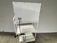 Trolley met handdoekwarmer, h6551, wit - afbeelding 4 van  5