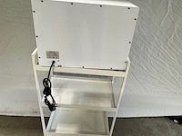 Trolley met handdoekwarmer, h6551, wit - afbeelding 3 van  5