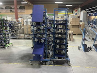 Trolley met meubeltransporters (2x) - afbeelding 1 van  4