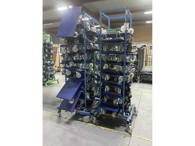 Trolley met meubeltransporters (2x) - afbeelding 2 van  4