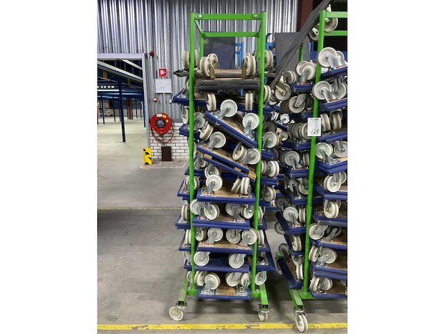 Trolley met meubeltransporters (2x) - afbeelding 3 van  3