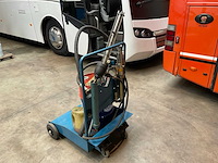Trolley met vat eurol transmissie olie 75w80 - afbeelding 2 van  4