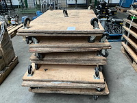 Trolley / plateauwagen (10x) - afbeelding 2 van  3