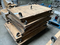 Trolley / plateauwagen (10x) - afbeelding 3 van  3