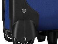 Trolley reiskofferset / kofferset athen - 5-delig - blauw - afbeelding 12 van  16