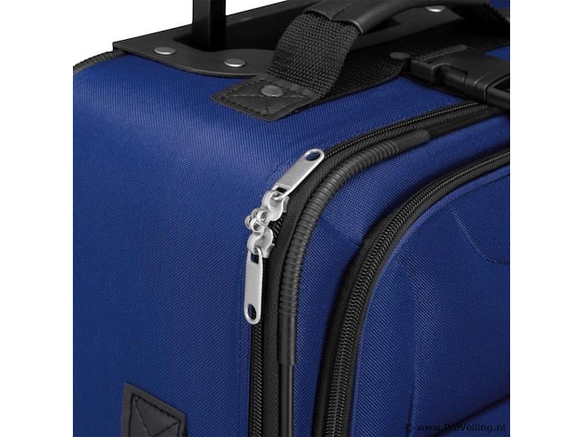 Trolley reiskofferset / kofferset athen - 5-delig - blauw - afbeelding 11 van  16