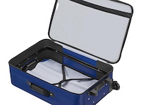 Trolley reiskofferset / kofferset athen - 5-delig - blauw - afbeelding 6 van  16