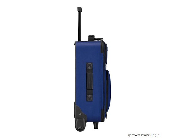 Trolley reiskofferset / kofferset athen - 5-delig - blauw - afbeelding 4 van  16