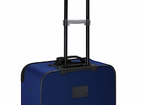 Trolley reiskofferset / kofferset athen - 5-delig - blauw - afbeelding 8 van  16