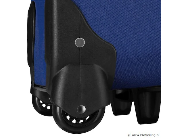 Trolley reiskofferset / kofferset athen - 5-delig - blauw - afbeelding 12 van  16