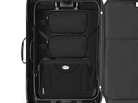 Trolley reiskofferset / kofferset athen - 5-delig - zwart - afbeelding 2 van  16