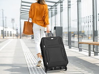 Trolley reiskofferset / kofferset athen - 5-delig - zwart - afbeelding 9 van  16