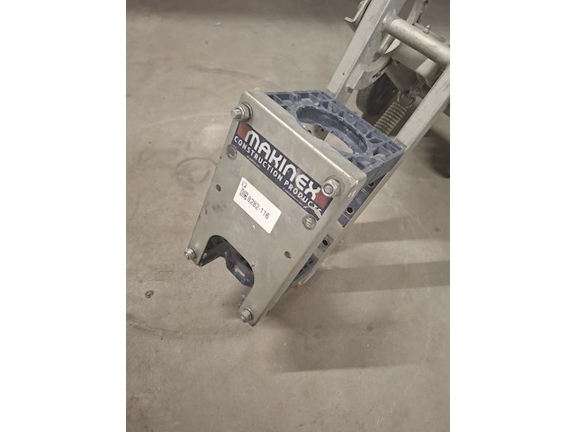 Trolley voor breekhamer 18kg makinex, easy hammer trolley, bouwjaar 2017 - afbeelding 3 van  6