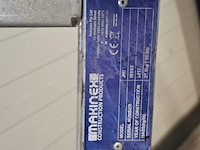 Trolley voor breekhamer 18kg makinex, easy hammer trolley, bouwjaar 2017 - afbeelding 9 van  9